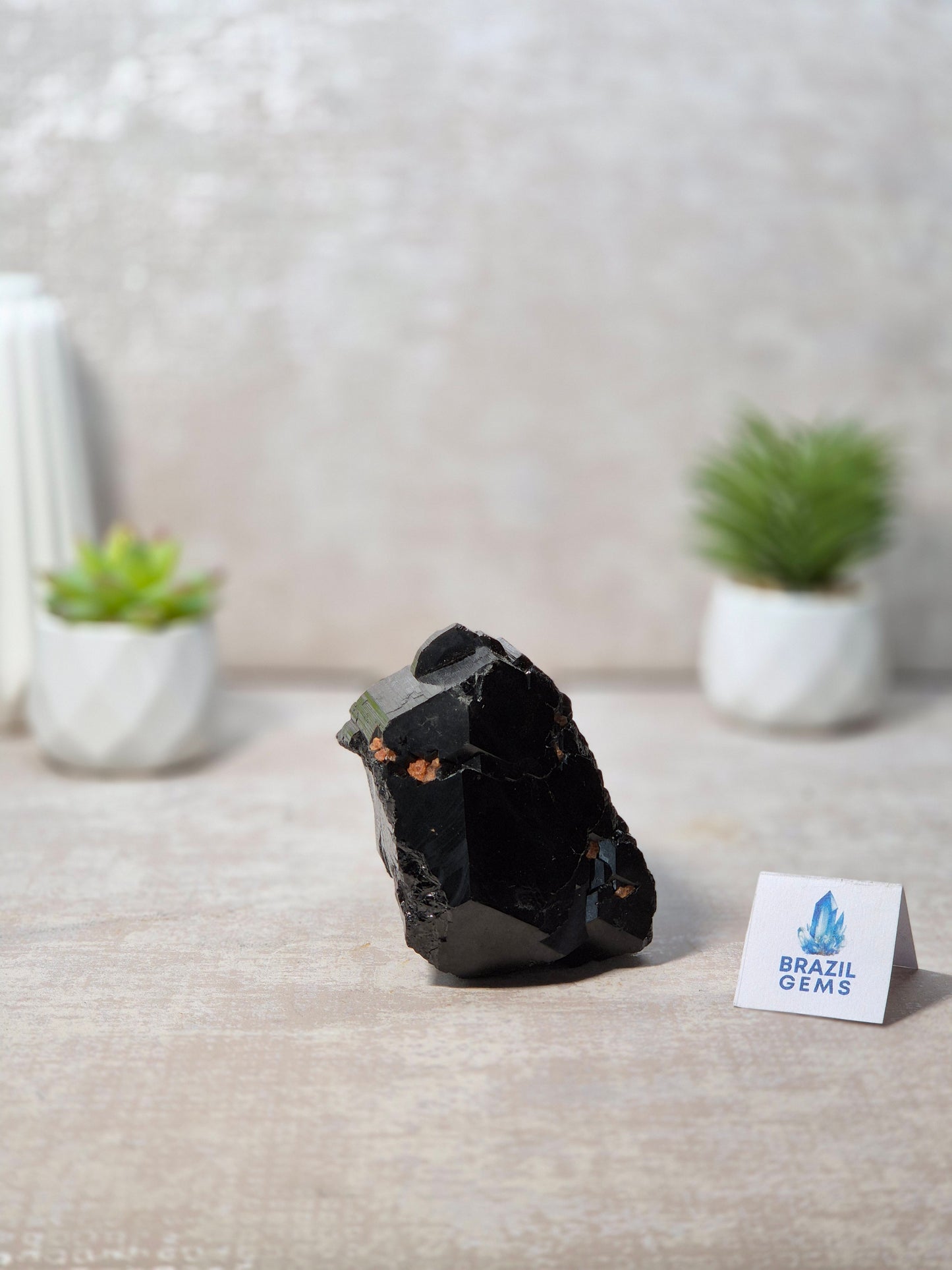 Raw Black Tourmaline Chunk