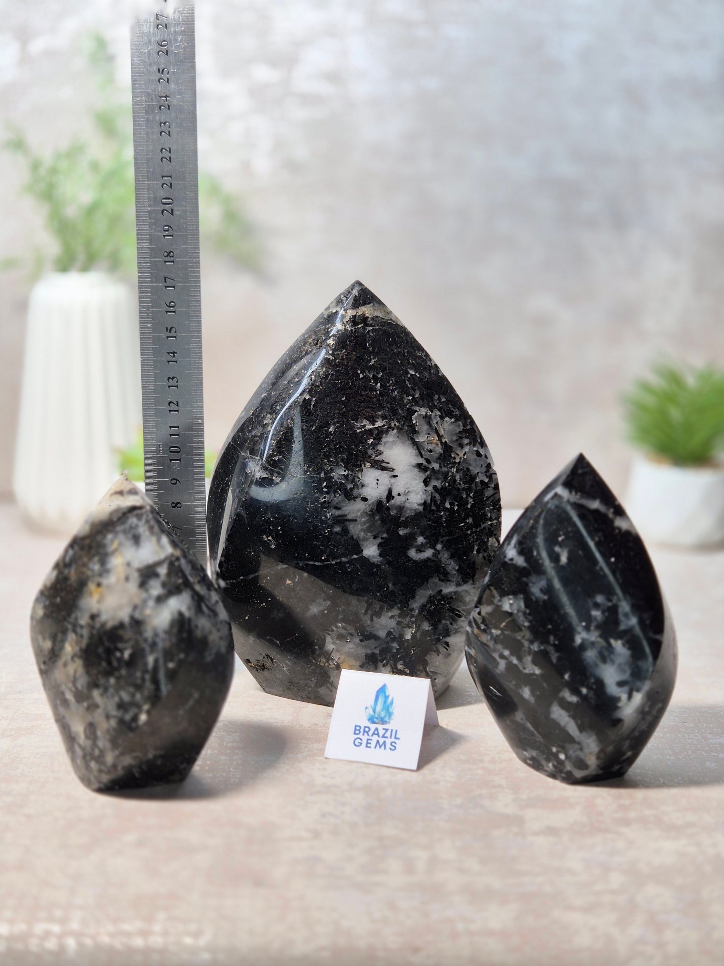 Tourmalated Quartz Flames