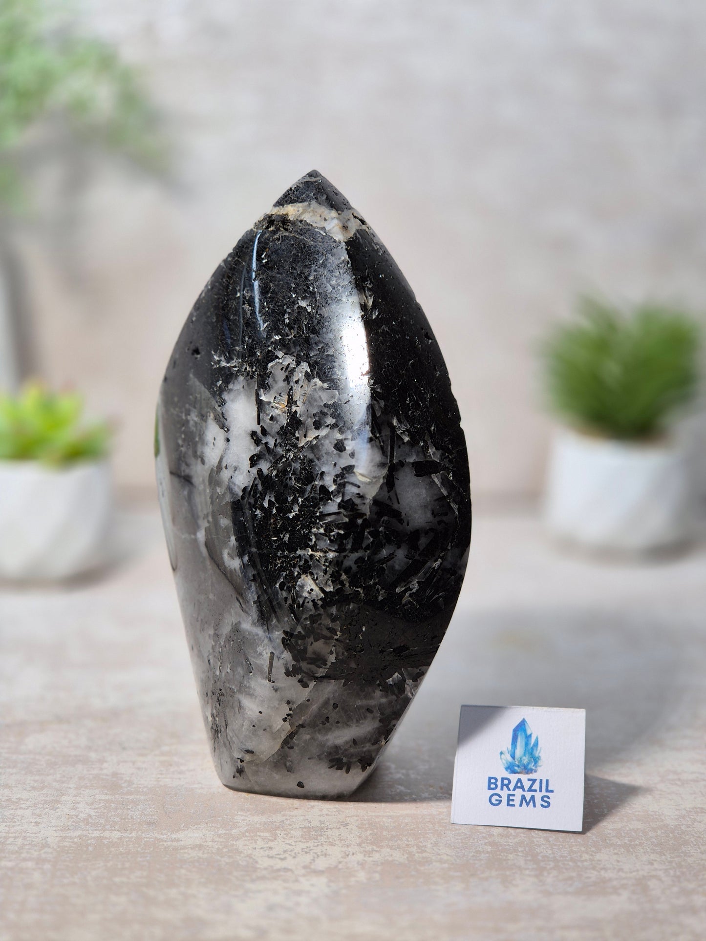 Tourmalated Quartz Flames