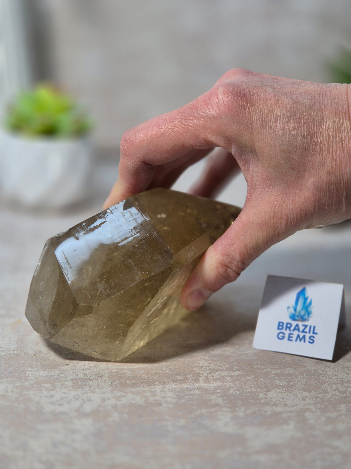 Free Form Citrine