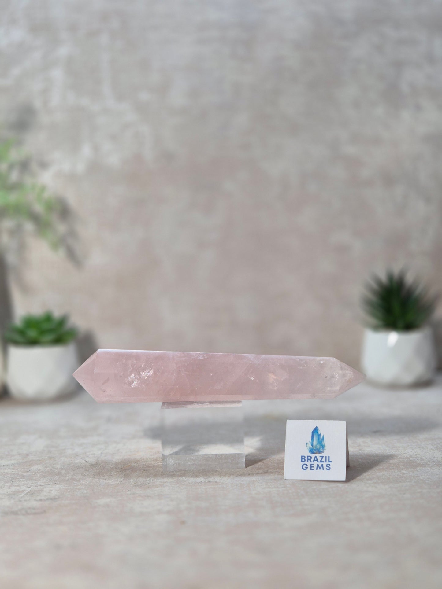 Rose Quartz Vogel