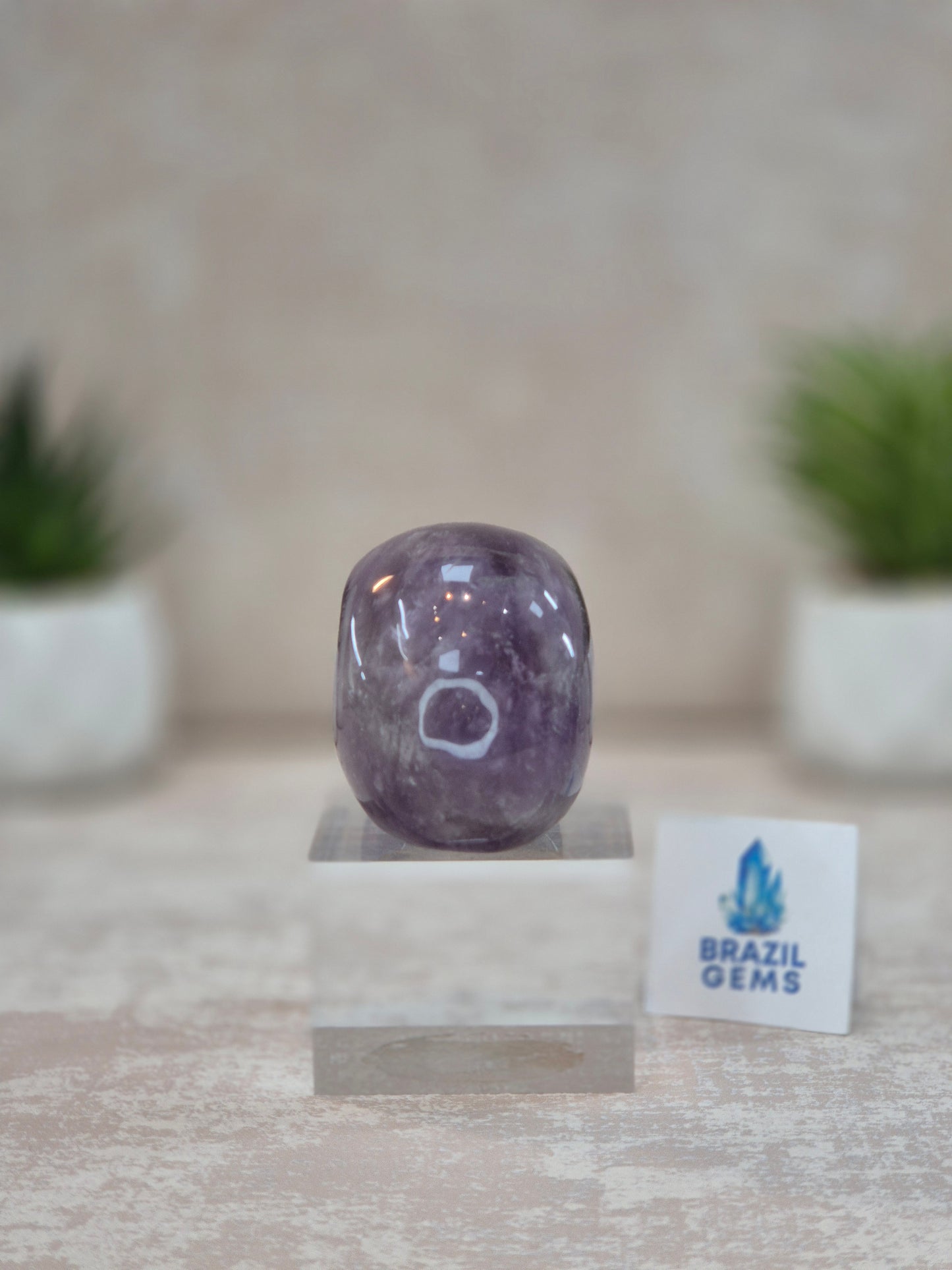 Amethyst Mini Skull