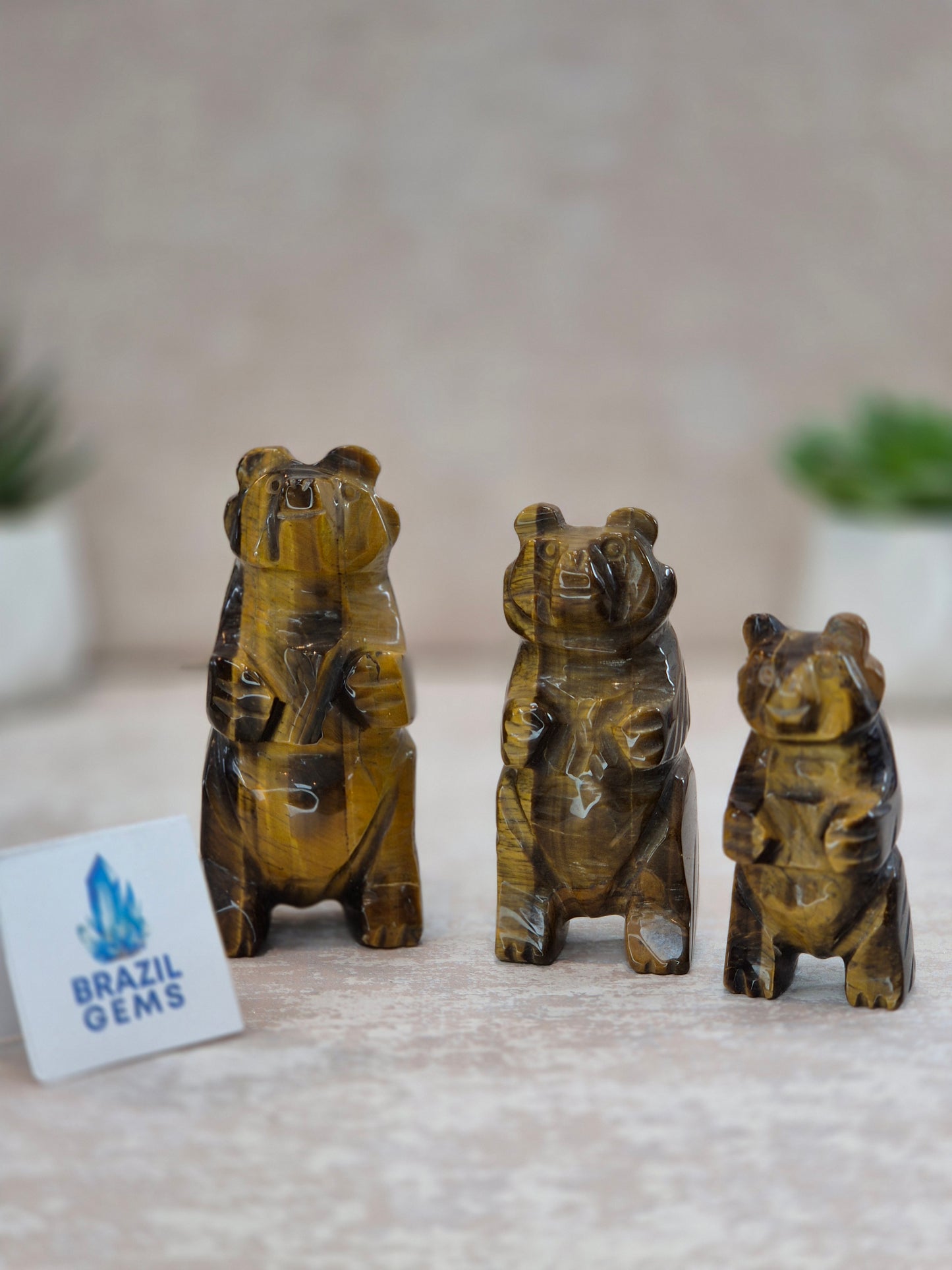 Tiger's Eye Bear