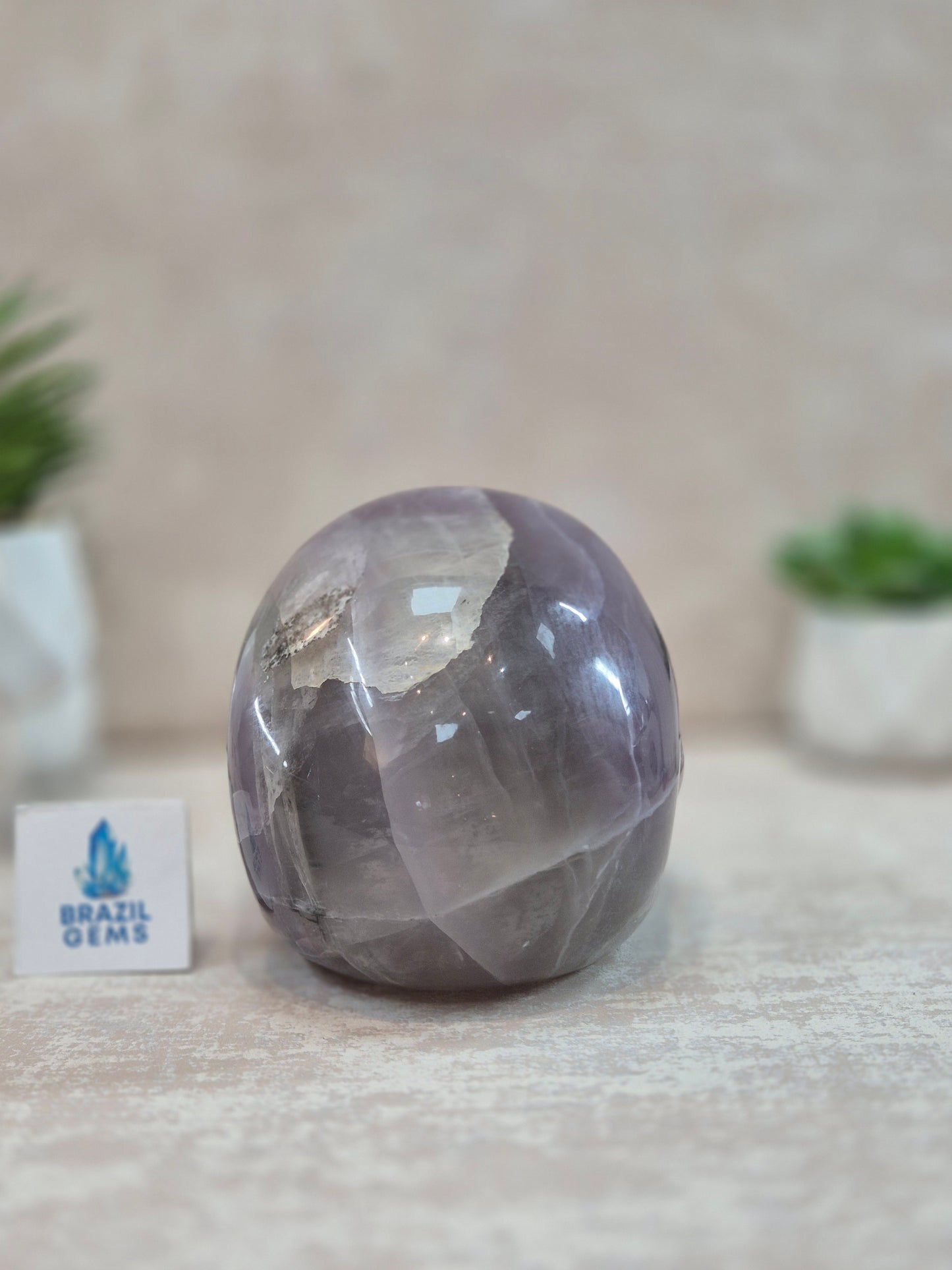 Purple Fluorite Skull