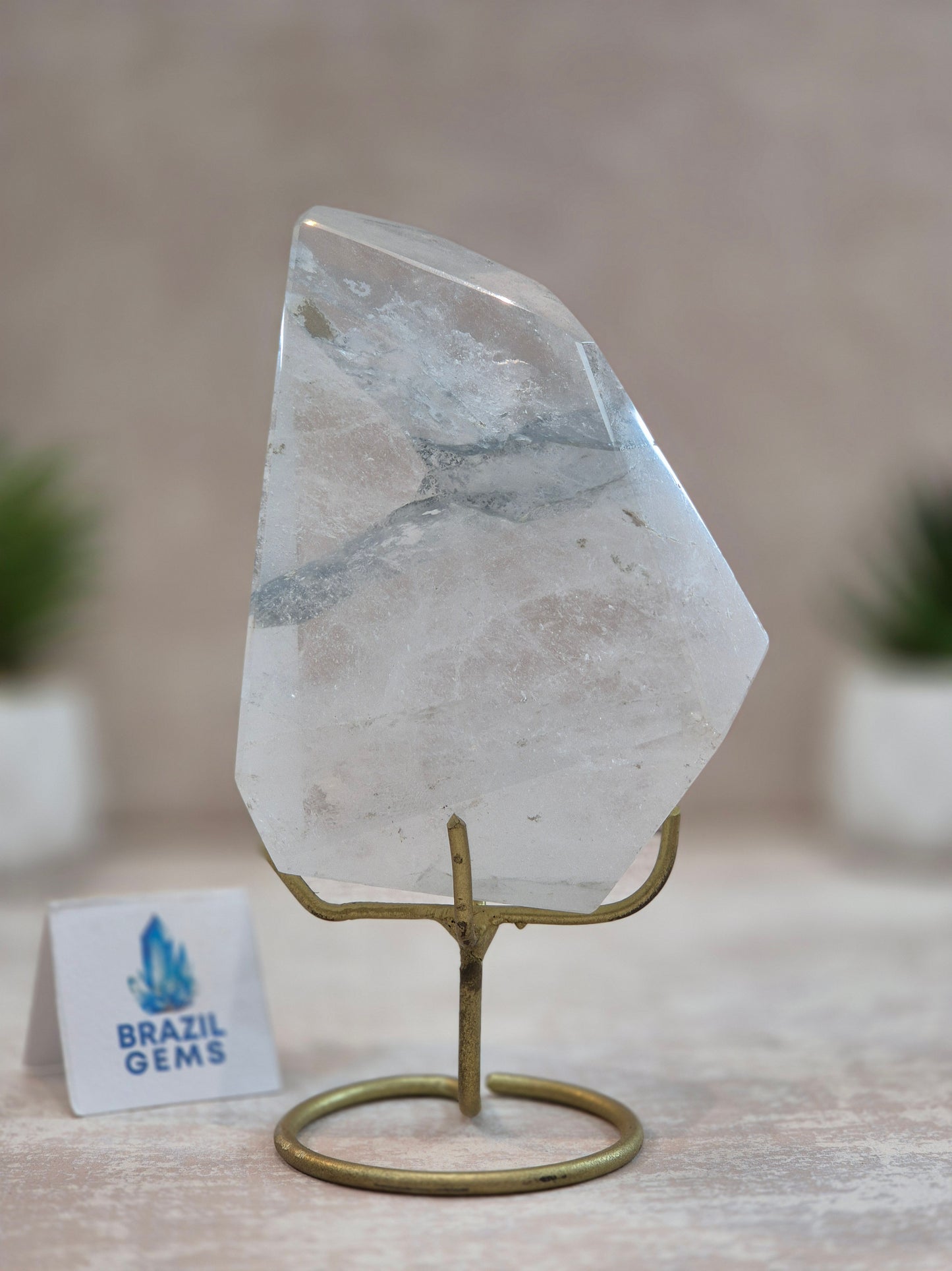 Blue Tara Free Form on stand