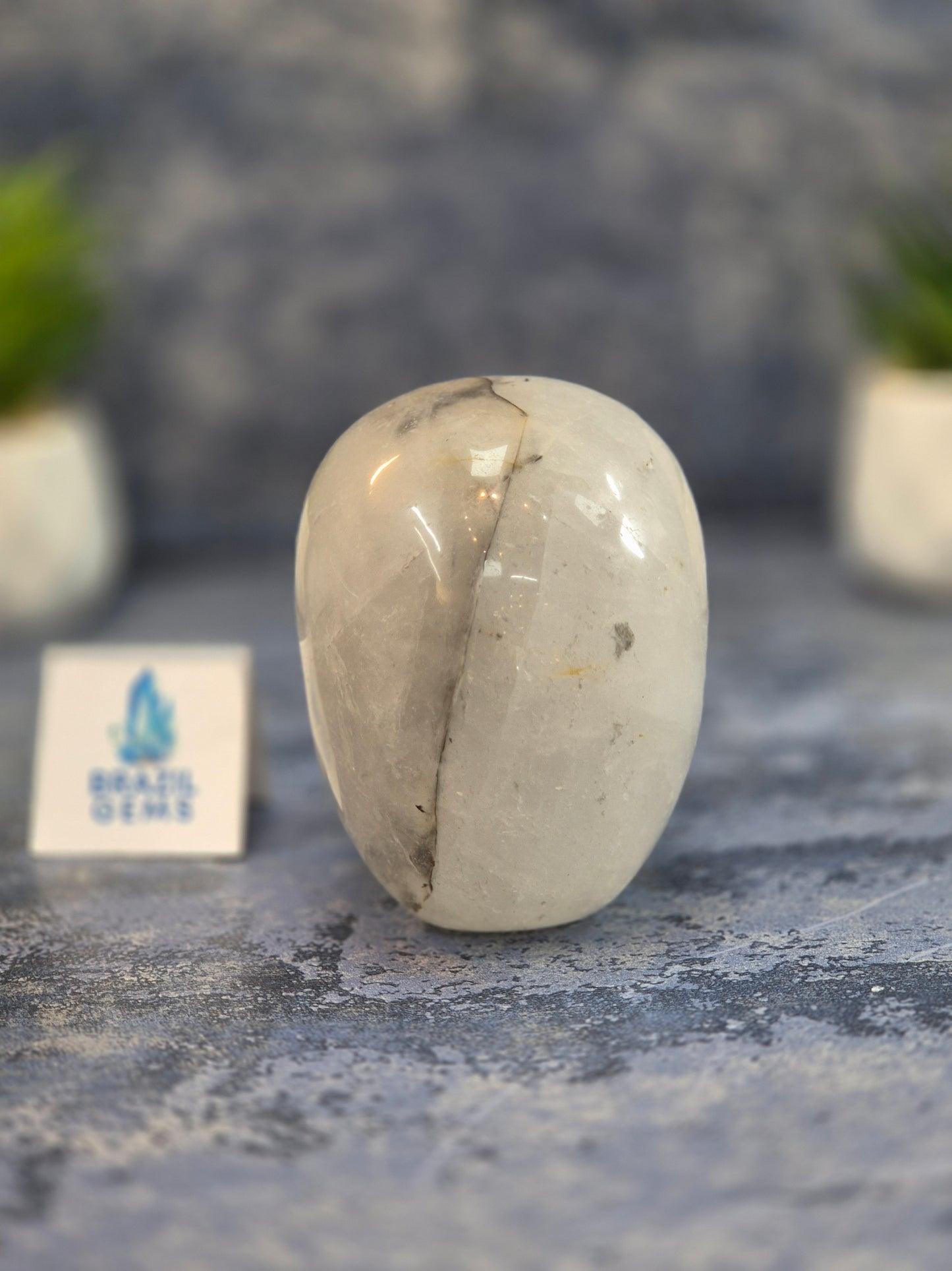 Blue Tara with Mosaic Calcite Skull