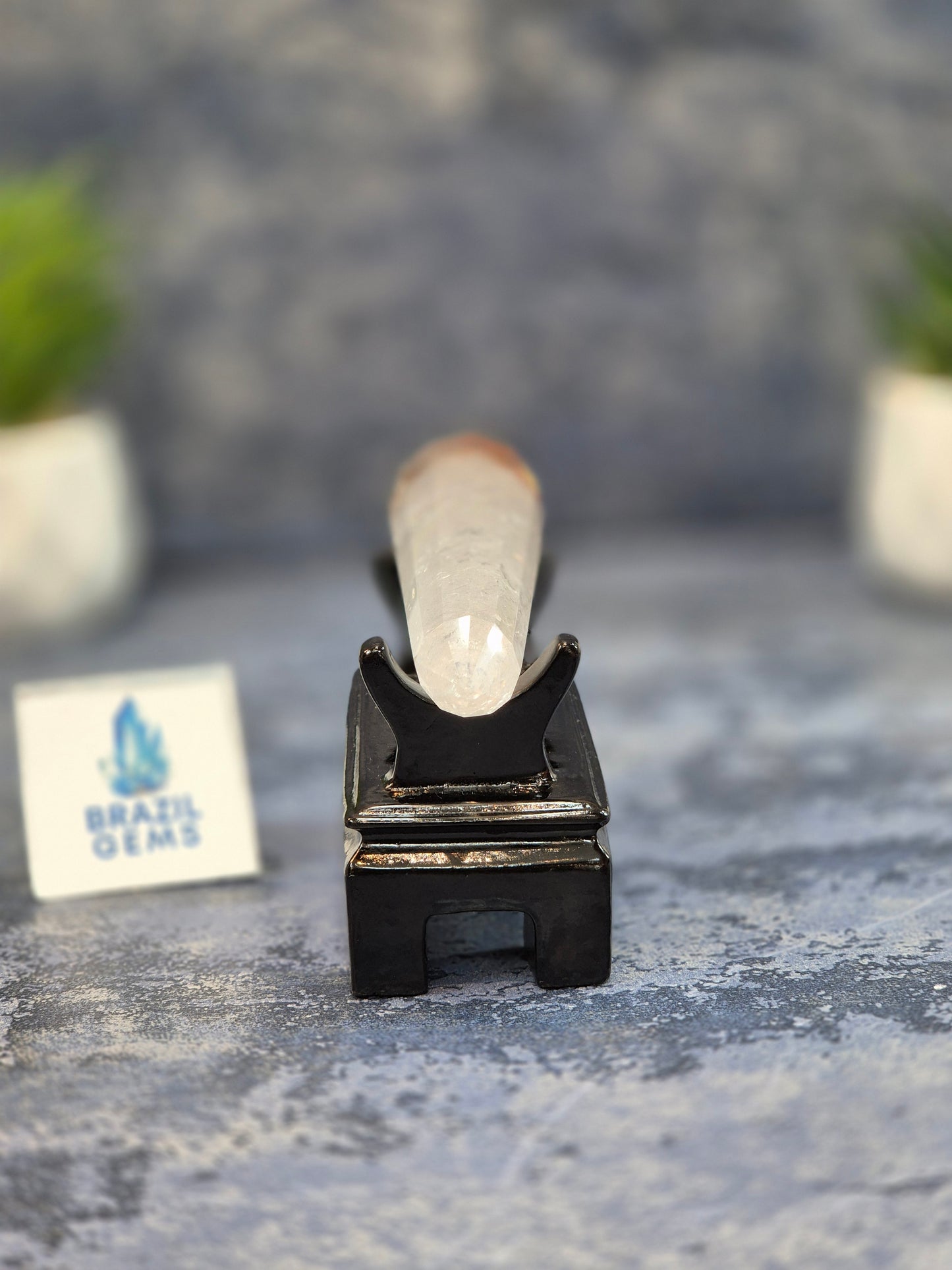 Blue Tara with Mosaic Calcite Vogel