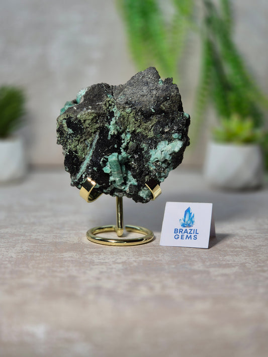 Emerald specimen on Xist