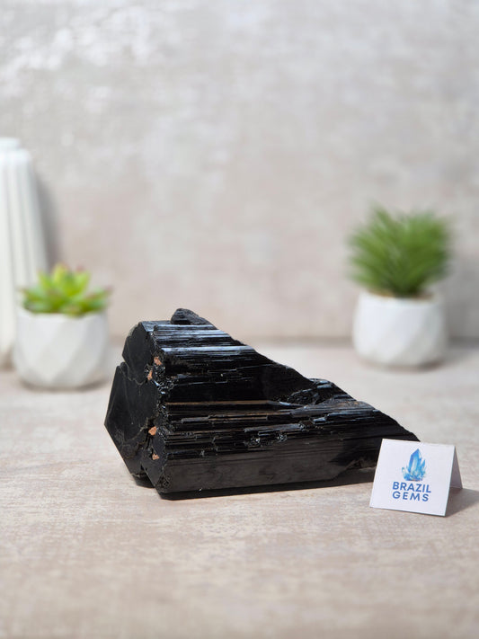 Raw Black Tourmaline Chunk