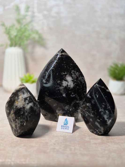 Tourmalated Quartz Flames