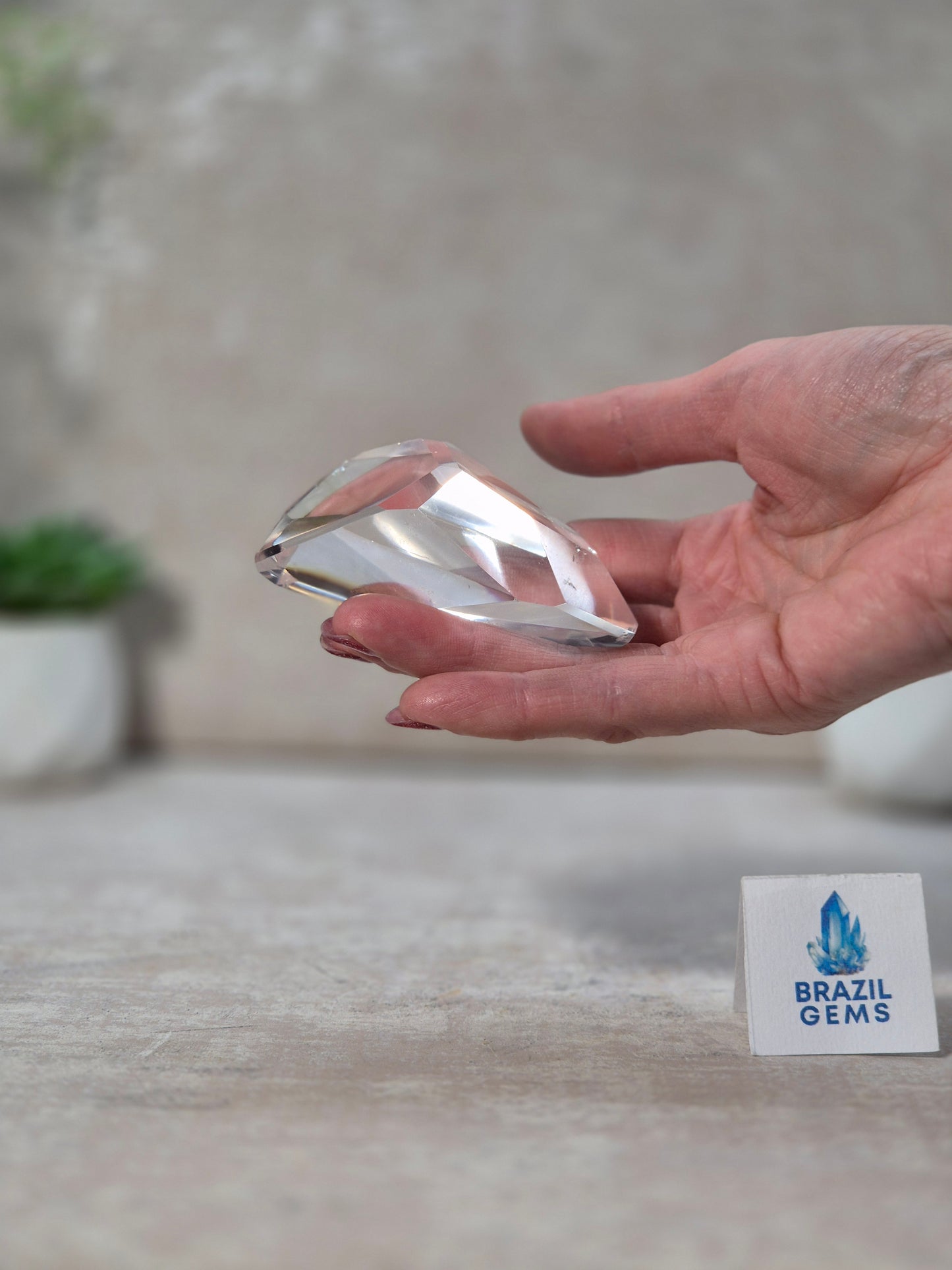 Mini Free Form Polished Lemurian Quartz