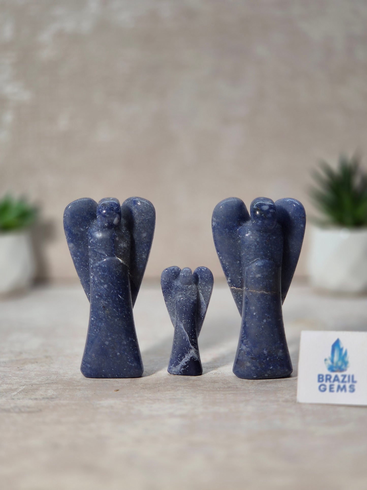 Blue Quartz Angel