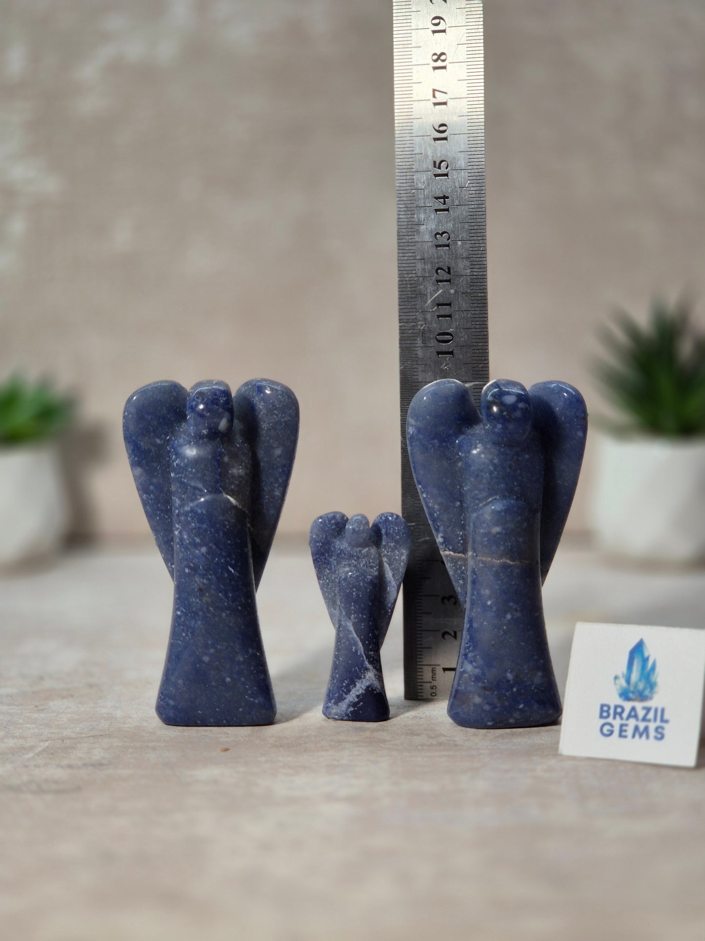 Blue Quartz Angel