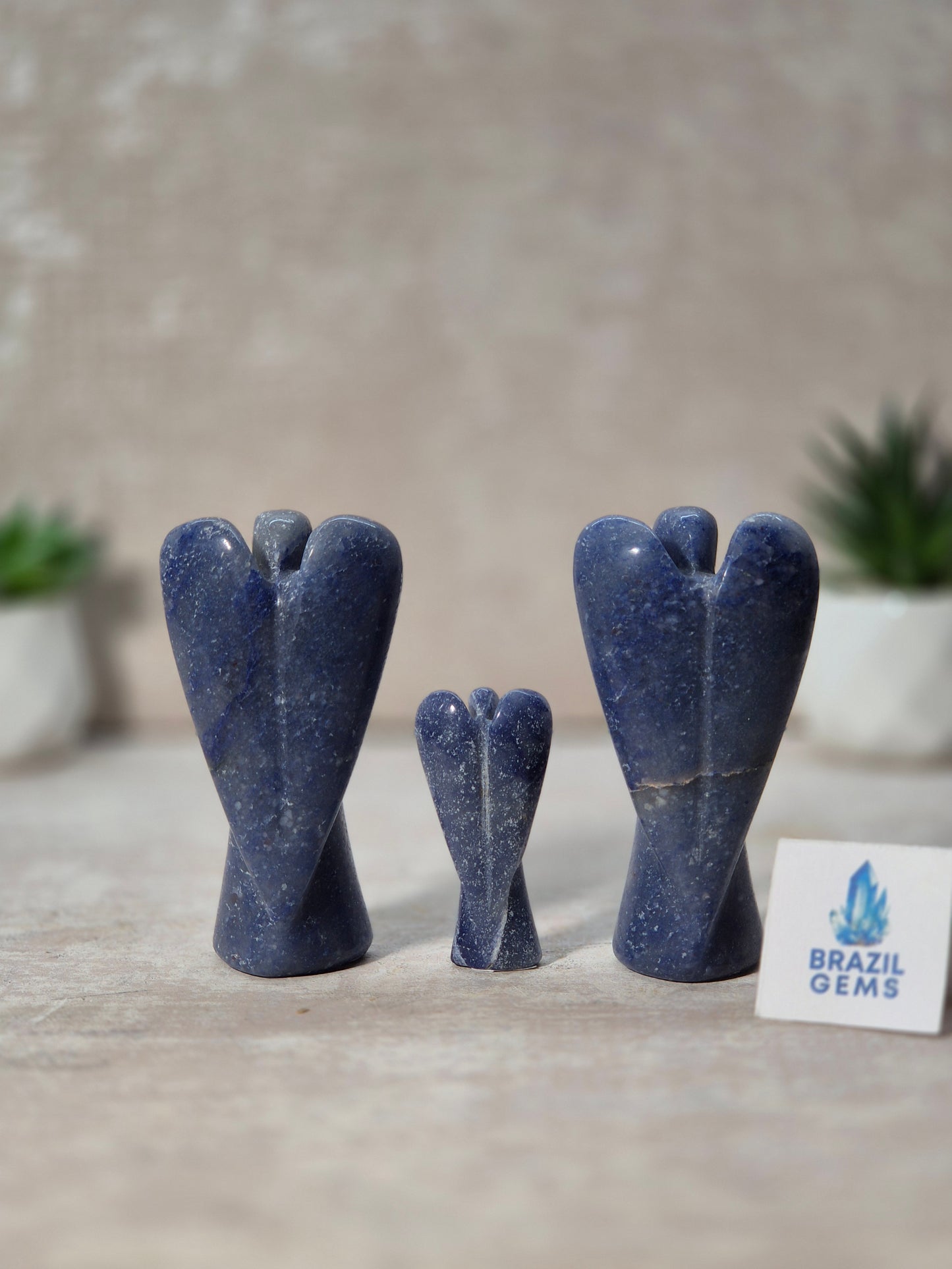 Blue Quartz Angel