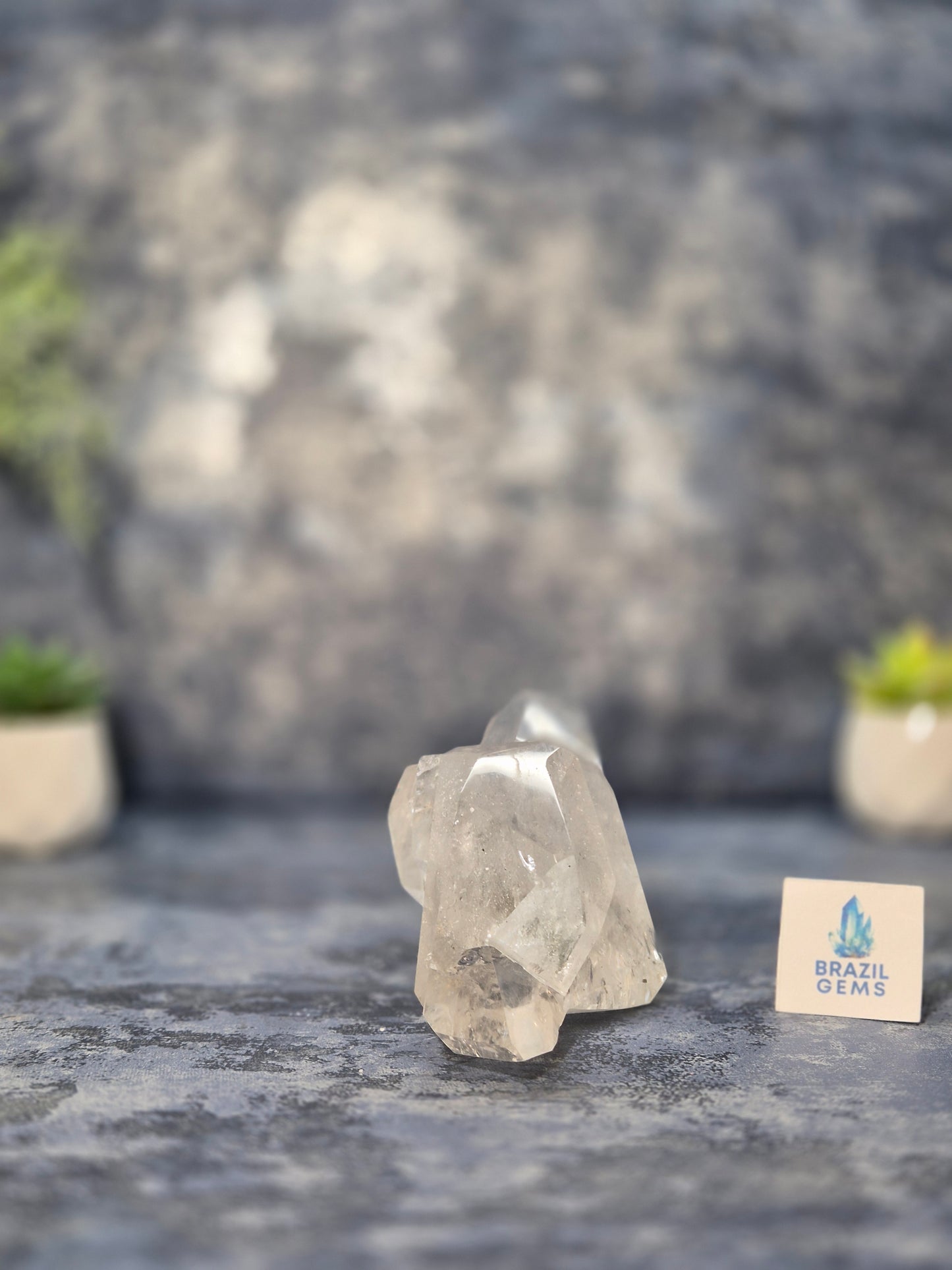 Lemurian Quartz Sculpture