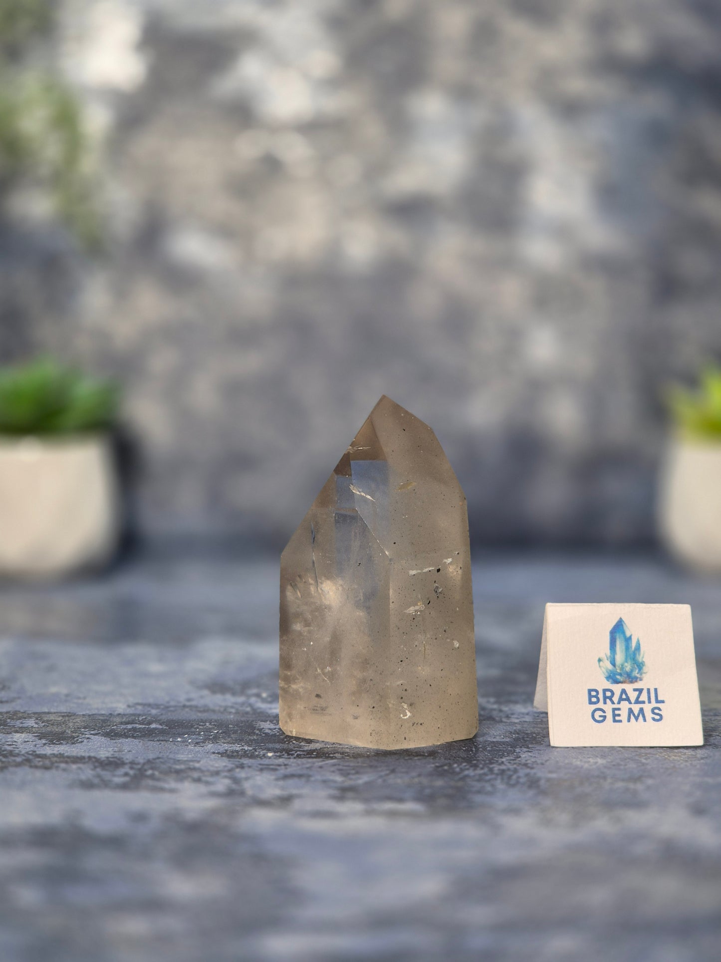 Clear Quartz Phantom Point