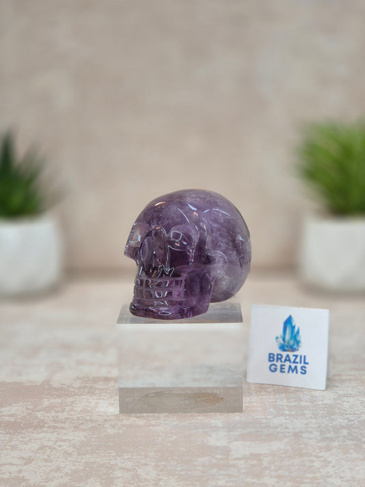 Amethyst Mini Skull