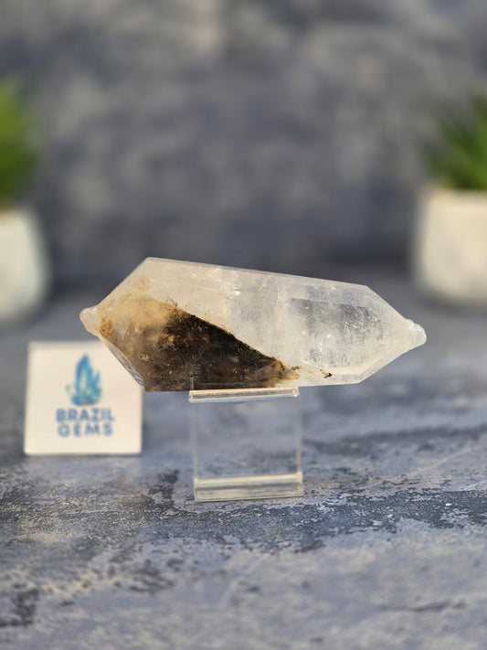 Blue Tara with Mosaic Calcite Flat Vogel