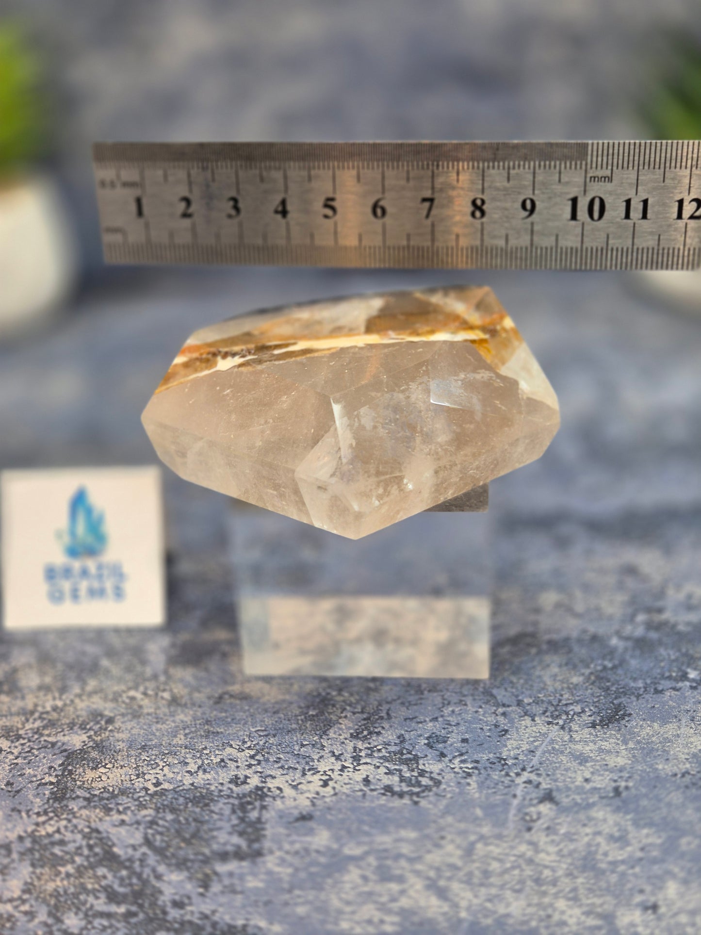 Blue Tara with Mosaic Calcite Free Form